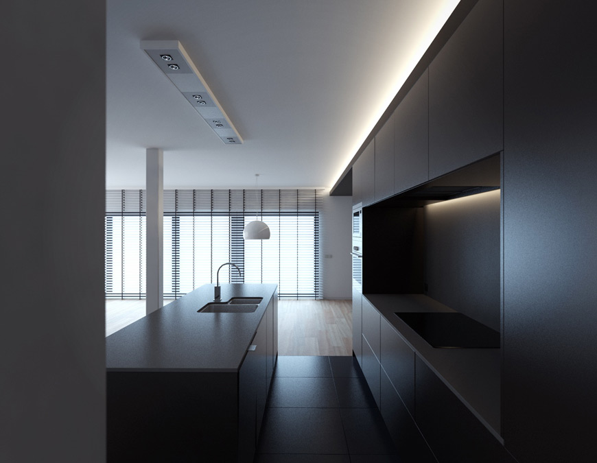 Fotorealistisch interieur