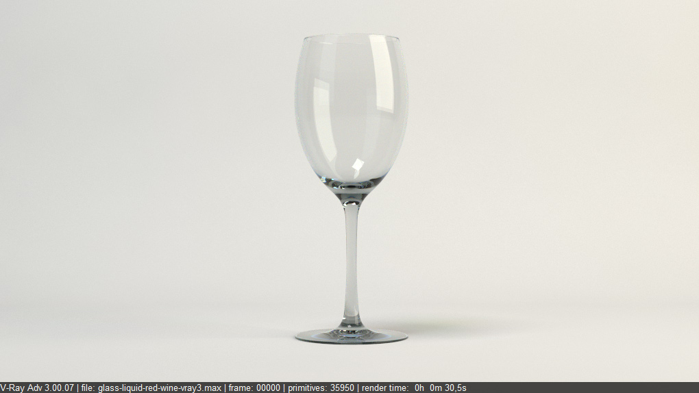 Free Vray Tutorial | Rendering glass and liquid with Vray