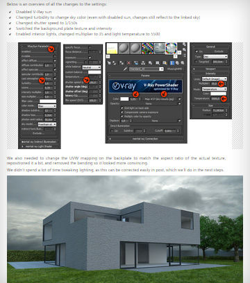 Exterior lighting in Vray - what to expect