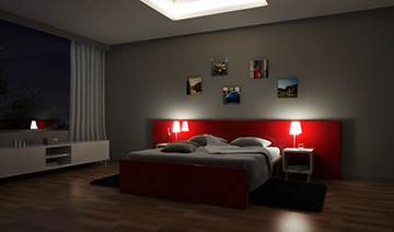 Light and render interior scenes in Vray - 03