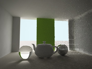 Control Irradiance map in Vray - example 3