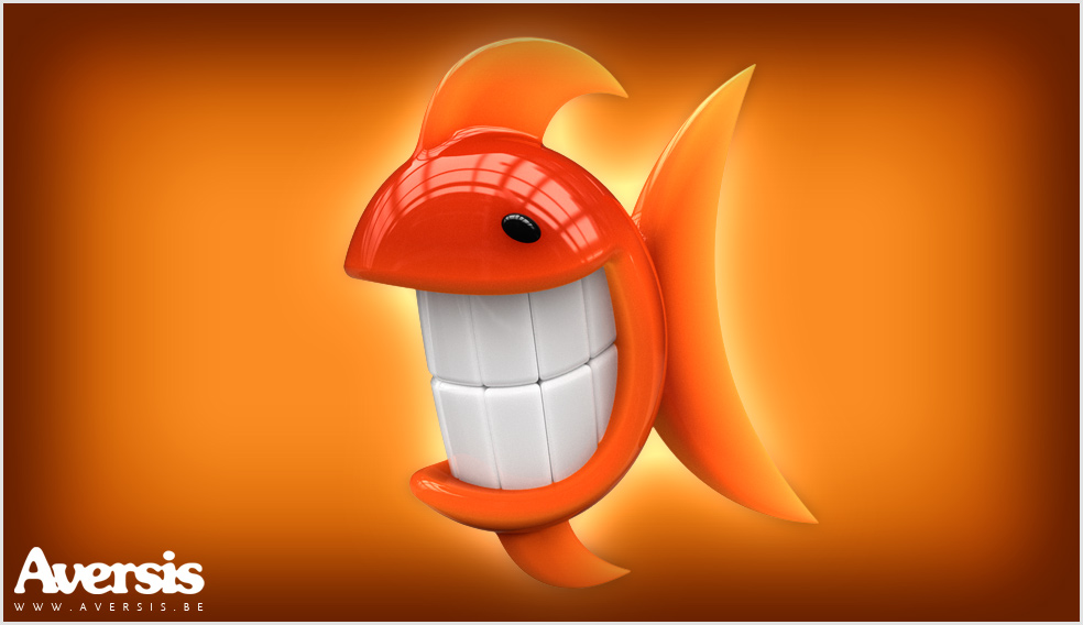 3d-wallpaper-fish-orange